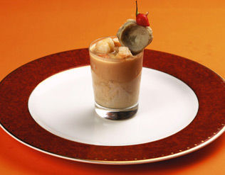 CREME COM CAMARÃO E ALCACHOFRA
