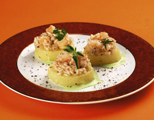 RISOTO AO CREME DE ALCAPARRAS