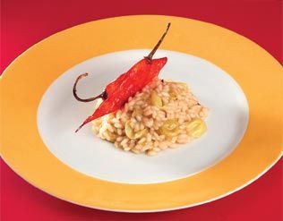 RISOTO-DOCE AO ZIMBRO