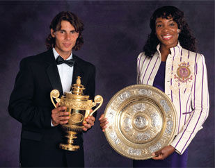 CAMPEÕES DE WIMBLEDON 2008: FESTA