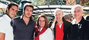 RECEPÇÃO DE AMIGOS NA SERRA