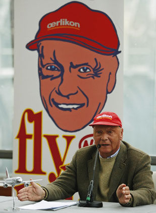 AIR LAUDA EM VIENA