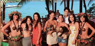 ENCANTOS DA POLINÉSIA FASCINAM VIPS EM ANGRA