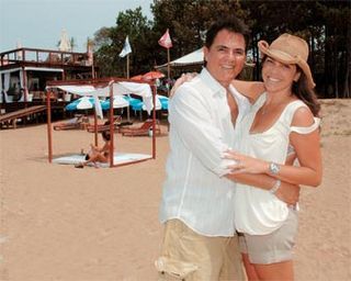 GISELE FRAGA EM VISITA À ISLA GORRITI