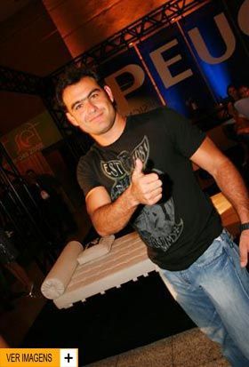 Thierry Figueira na noite paulistana...