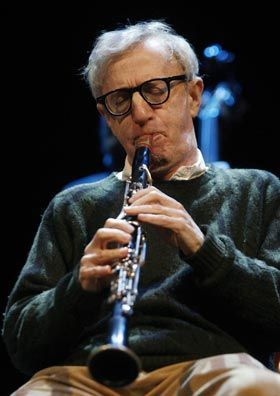 Woody Allen toca jazz em Barcelona...