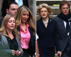 Paul McCartney e Heather iniciam disputa...