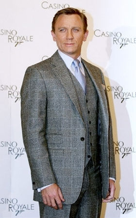 Daniel Craig é eleito o homem…