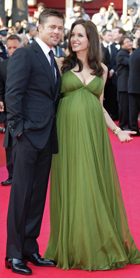 Angelina Jolie acha a gravidez criativa…