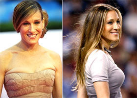 Sarah Jessica Parker aparece sem a pinta...