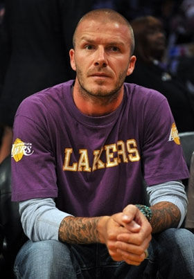 David Beckham está entre os famosos...