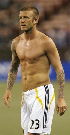 David Beckham é um mau perdedor, segundo&