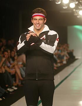 Henri Castelli na passarela