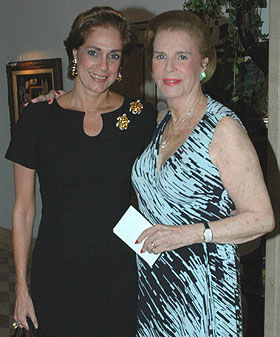 Lily Marinho recebe vips…