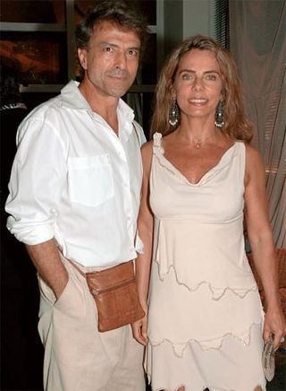 BRUNA LOMBARDI E CARLOS ALBERTO RICELLI EM SAMPA