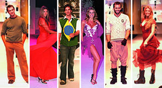 GALÃS E MUSAS MOSTRAM A MODA DO FRIO