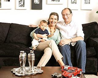 A INTIMIDADE DE BRITTO JR., MARIDO E PAI CORUJA