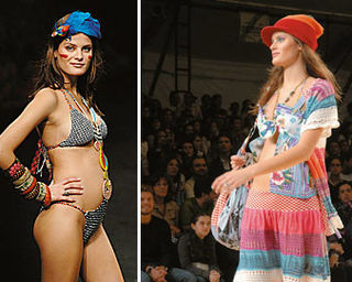 Isabeli, que espera o primeiro filho com Henri Castelli, brilha no desfile da Salinas e da Redley, na Marina da Glória: â¬SNem queria, estou me sentindo gordinha. Mas desfile é show, vale tudo.â¬