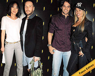 Márcia Matsuno e Alexandre Herchcovitch, Adriane Galisteu e Fábio Faria