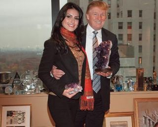 NATÁLIA E TRUMP EM NY