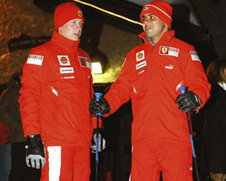 RÄIKKÖNEN E FELIPE MASSA
