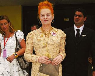 Vivienne Westwood na Bienal de SP.