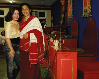 LUCÉLIA SANTOS E LAMA SHERAB