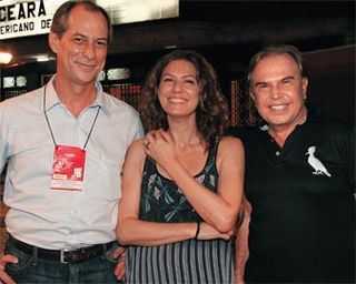 CIRO GOMES E PATRÍCIA PILLAR