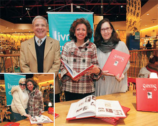 ABDALA E PERLA LANÇAM LIVRO