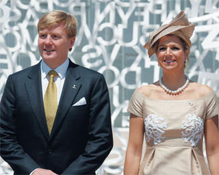 PRÍNCIPE WILLEM-ALEXANDER E A BELA MÁXIMA