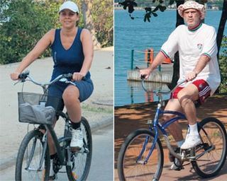 AS PEDALADAS DE GIULIA GAM E BIAL