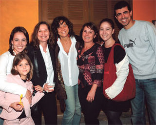 MIRIAM E LOUISE NO TABLADO