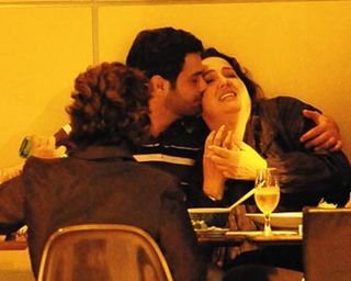 CLAUDIA JIMENEZ COM RODRIGO PHAVANELLO
