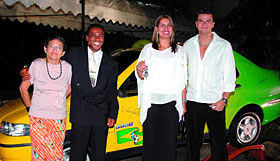 FAMÍLIA DE CAFU EM NOITE DO BEM