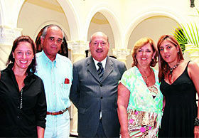 ANA JOBIM COM O GOVERNADOR LUIZ HENRIQUE