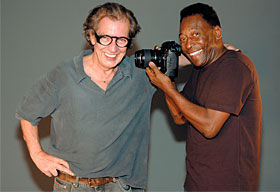 PELÉ DE VOLTA AO BRASIL