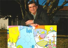 O MUNDO COLORIDO DO PINTOR FÁBIO BALEN
