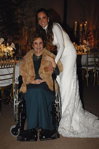 Melissa e a avó, Maria da Glória dos Santos