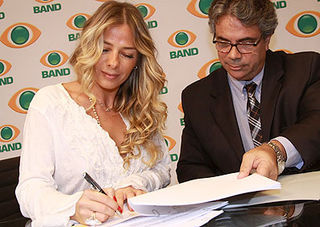 Adriane Galisteu e Marcelo Meira