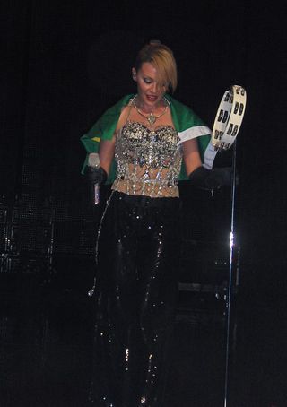 Kylie Minogue: “Estou amando o Brasil”