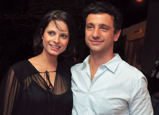 Carlos e a mulher, Renata Miele / foto: Arquivo Caras