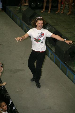 David Brazil passa madrugada em claro
