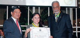 CONDECORAÇÃO E CELEBRAÇÃO DE PAZ