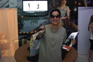 Gloria Kalil é clássica com tempero