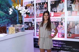 Camilla Camargo aposta nas cores