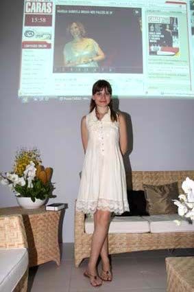 Marisol Ribeiro adora look básico