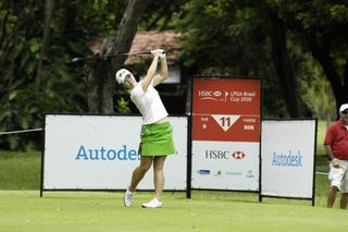 Angela Park se destaca em campeonato de golfe