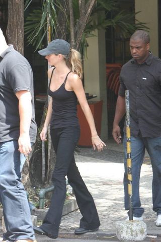 Gisele Bündchen vai ao camarote CARAS