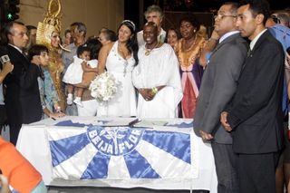 Casamento Neguinho da Beija-Flor e Elaine Reis