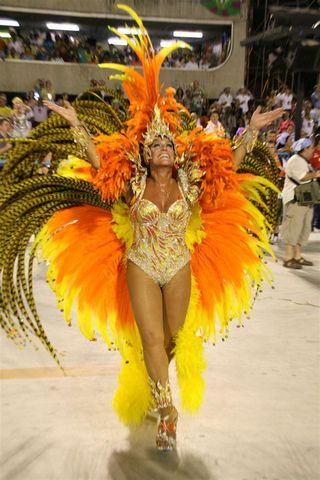 CARNAVAL: Dourado, cor predominante